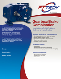 Gearbox Brake Brochure